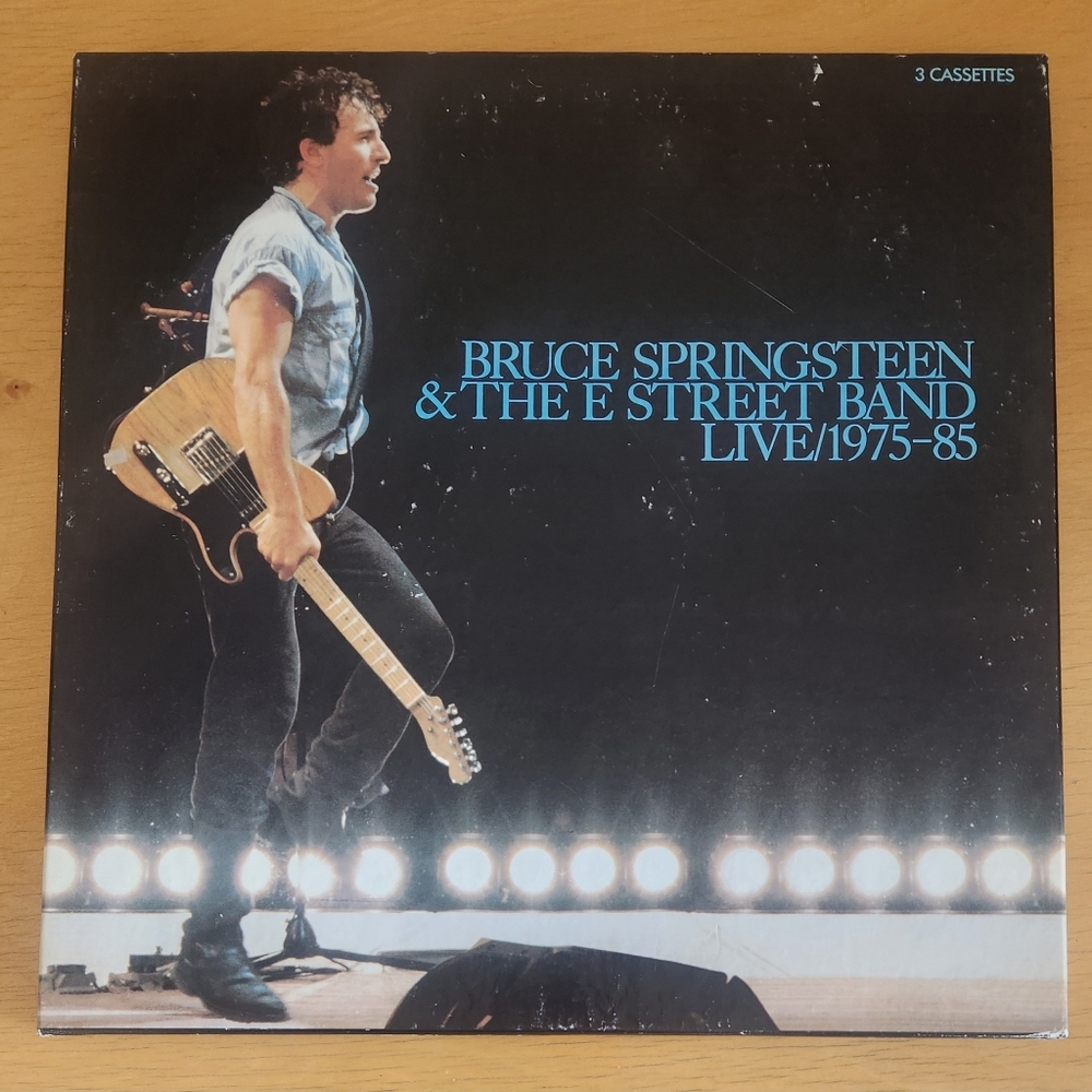 Bruce Springsteen & The E Street Band - Live 1975-85, 80s 3 Tape Box Set (1986)